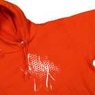 Vans WTAPS x Vans Pullover Mandarin Red Sweatshirts Close-up | Overkill
