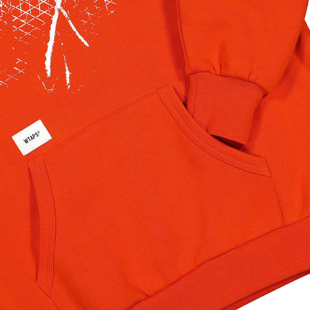 Vans WTAPS x Vans Pullover Mandarin Red Sweatshirts Detailfoto | Overkill