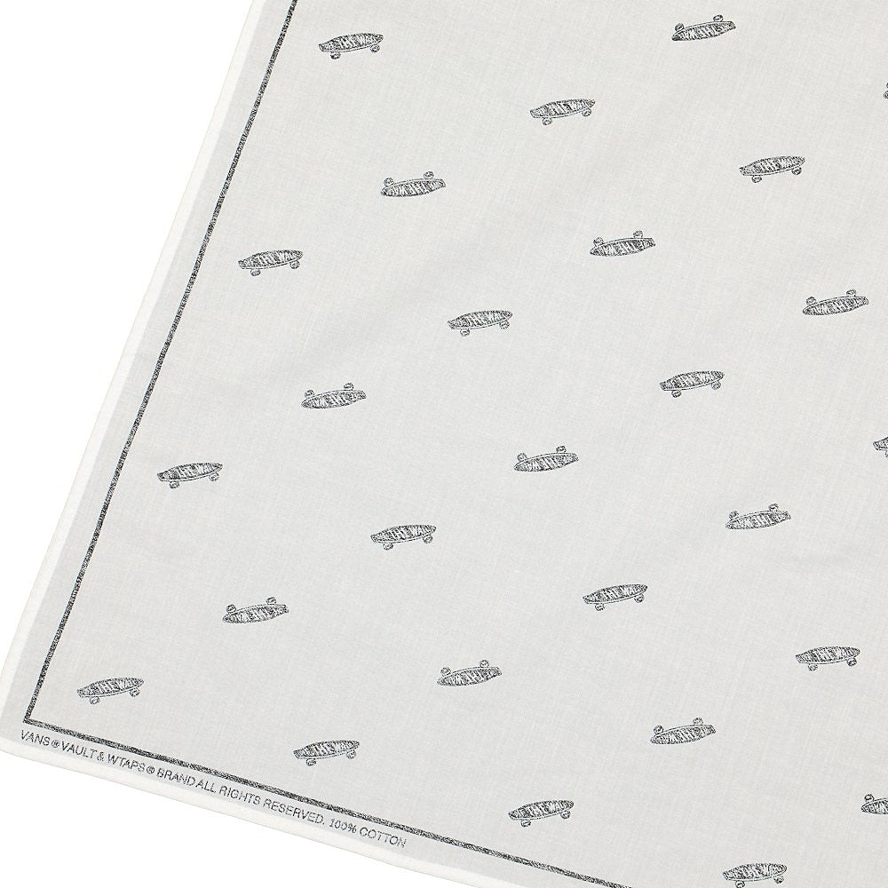 Vans WTAPS x Vans Bandana White Bandanas Close-up | Overkill