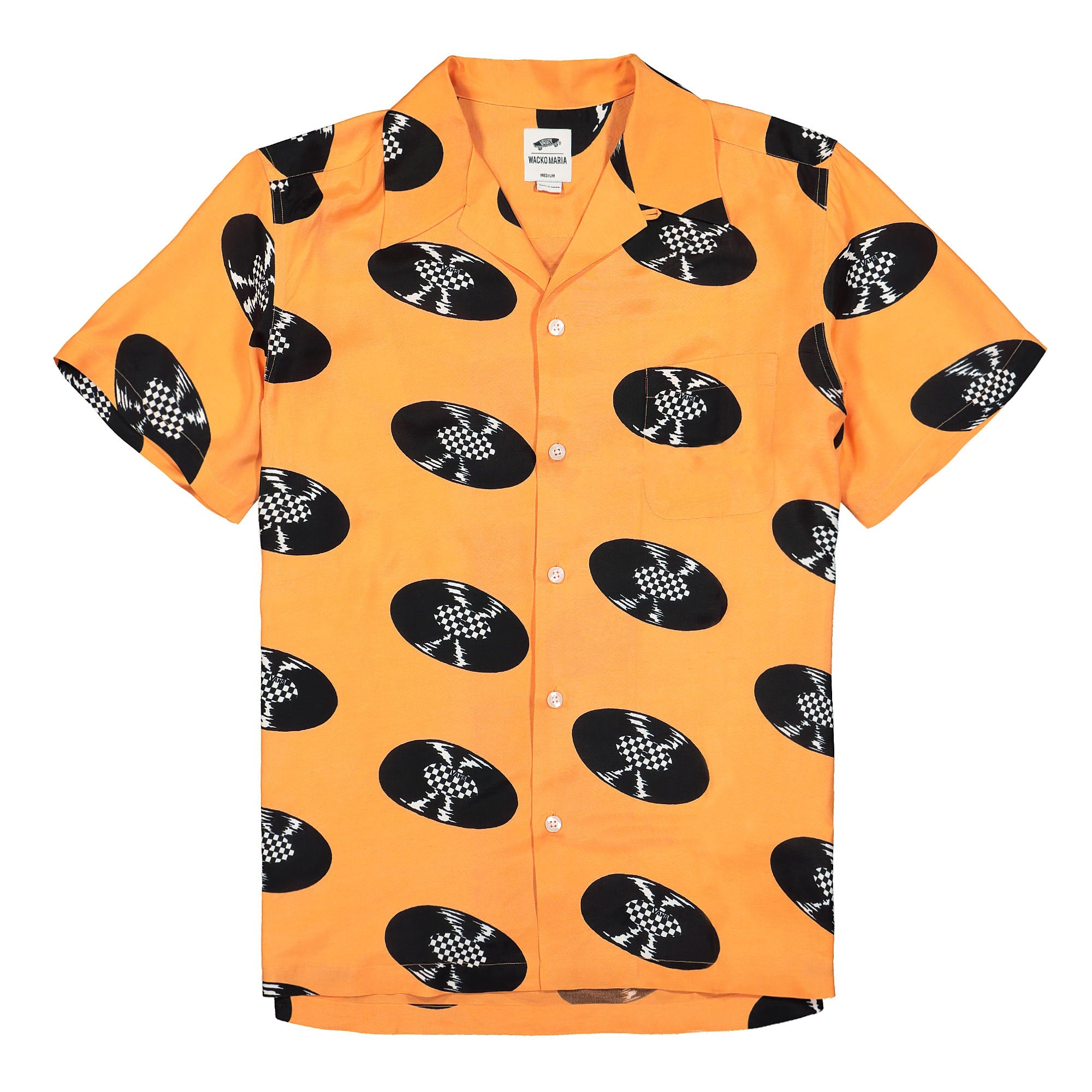 Vans Wacko Maria x Vans Vault Monks Robe Shirt Orange Shirts VN0A5E6E1QM1 | Overkill