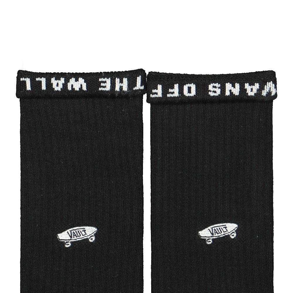 Vans Vault OG Crew Socks Black Socks Close-up | Overkill