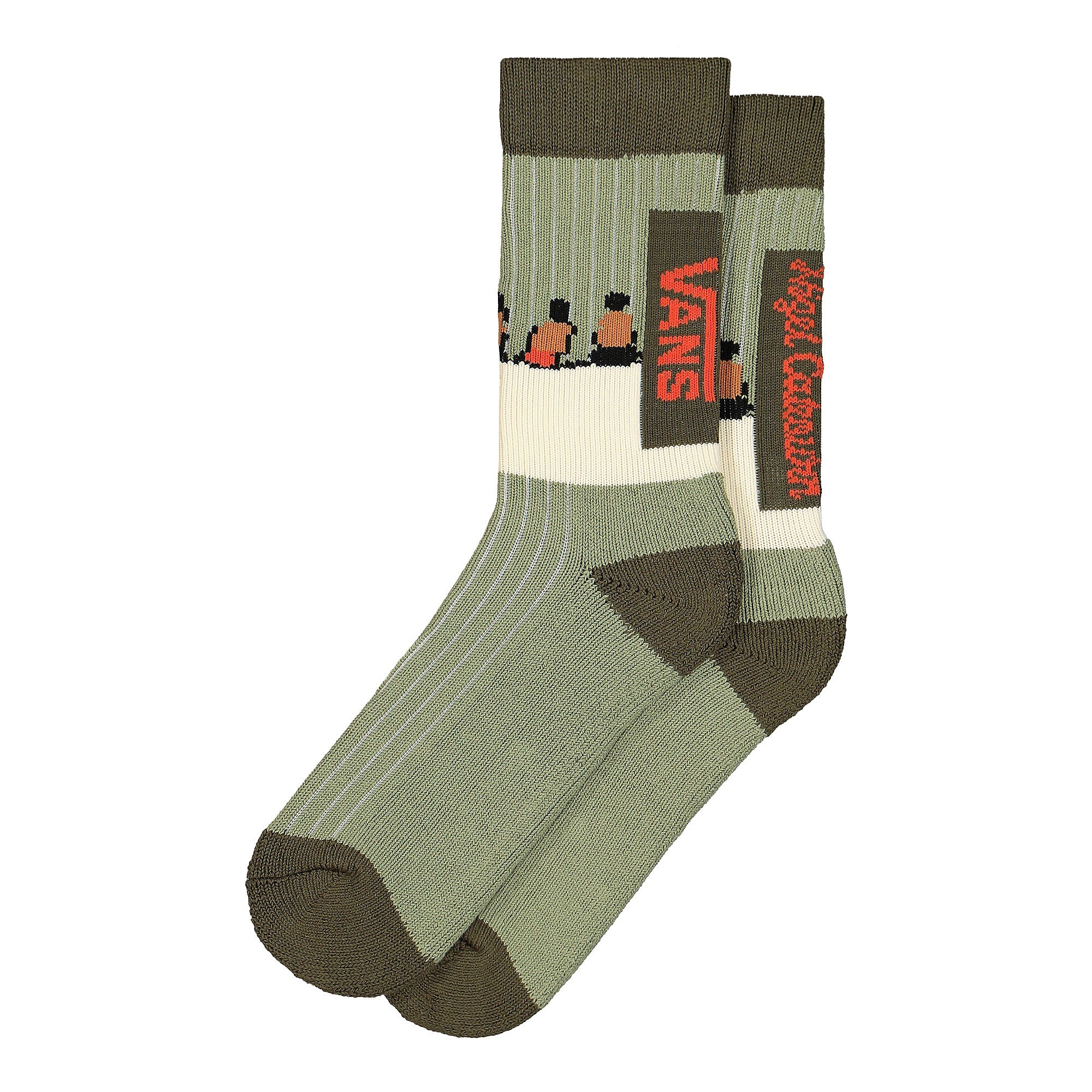 Vans Nigel Cabourn x Vans MN Vault Socks Loden Green Socks VN0A5E9UZBF1 | Overkill