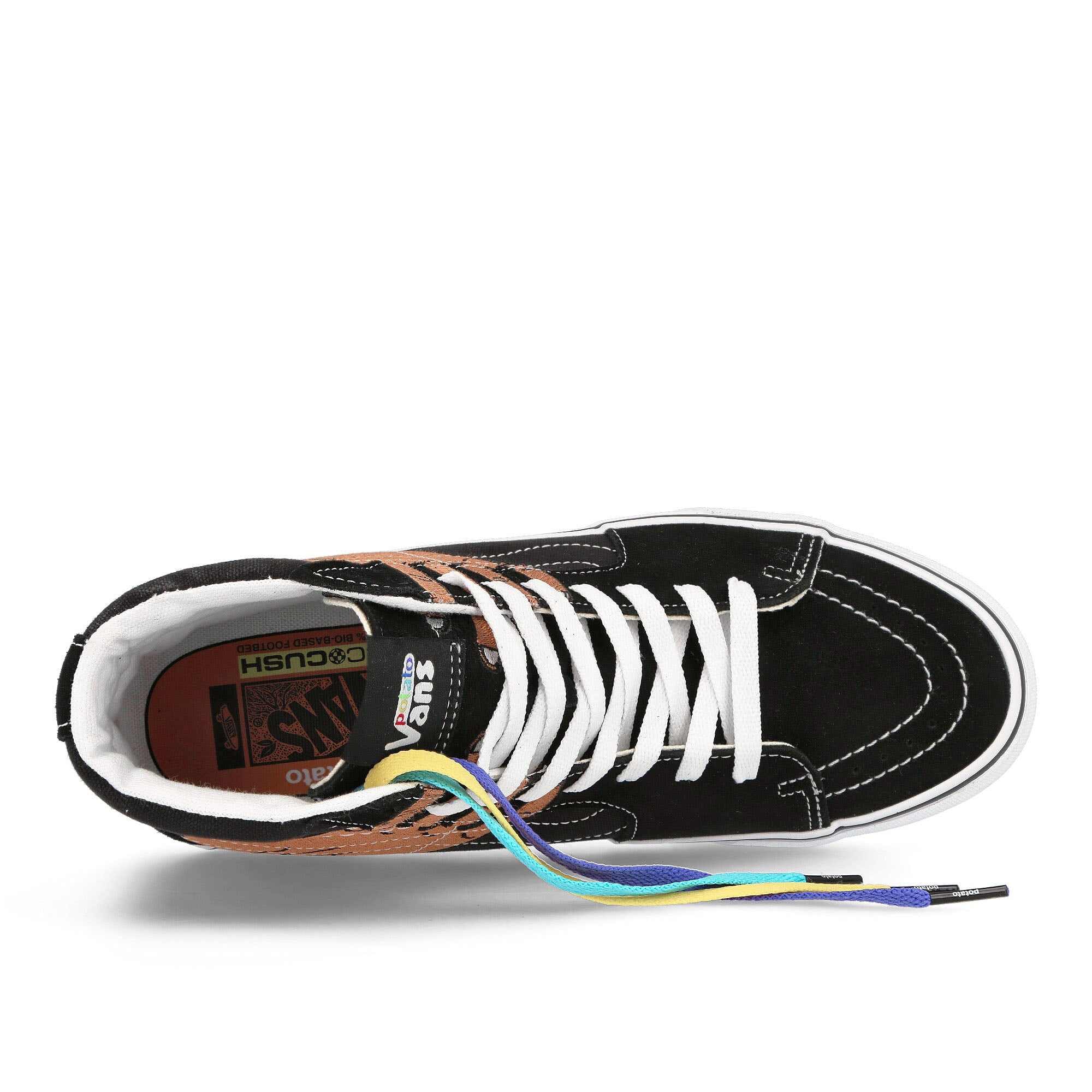 Vans Imran Potato x Vans Sk8-Hi VR3 LX Black / Brown  Detail view 1 | Overkill