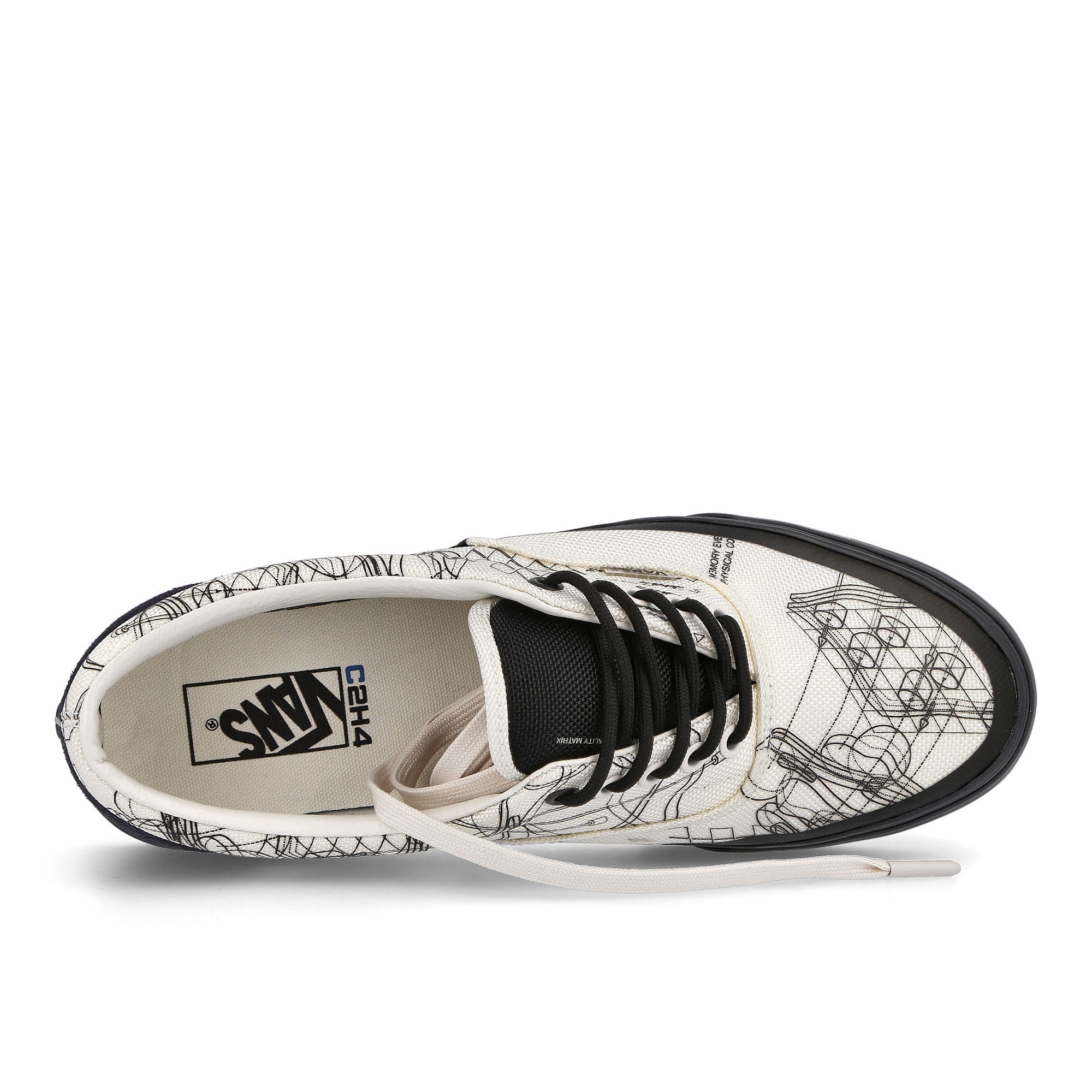 Vans UA Era White Alyssum / Phantom Low Top Sneakers  Detailfoto | Overkill