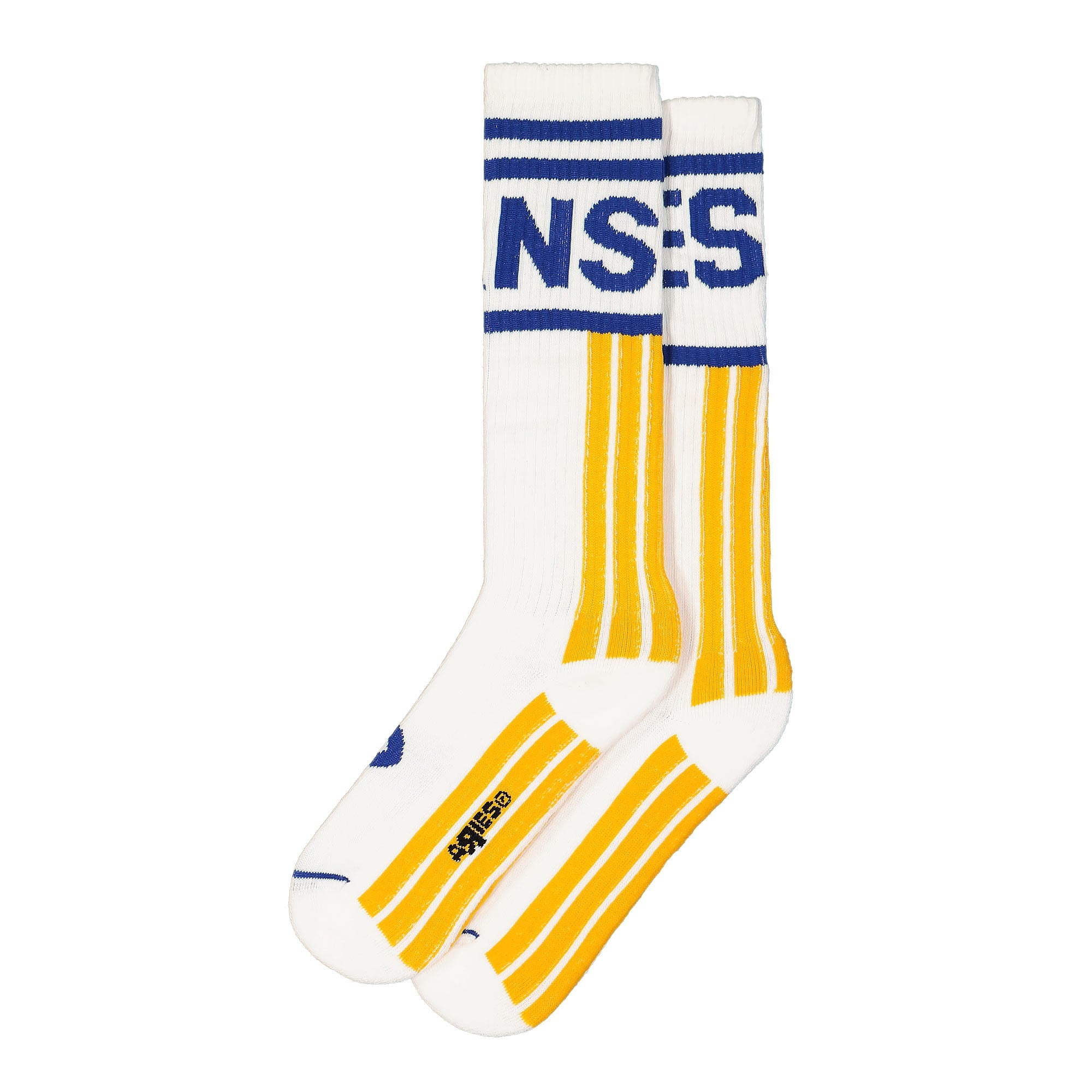 Vans Aries x Vans WM Vault Socks White / Yellow / Blue Socks VN0A5GV3YZW1 | Overkill