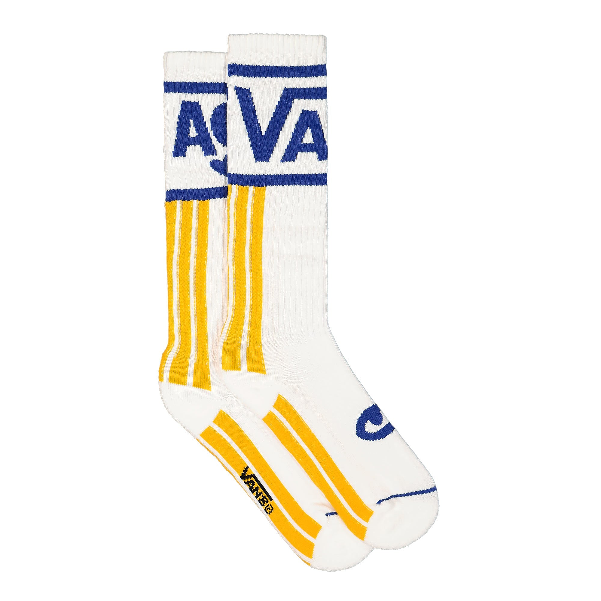Vans Aries x Vans WM Vault Socks White / Yellow / Blue Socks Material | Overkill