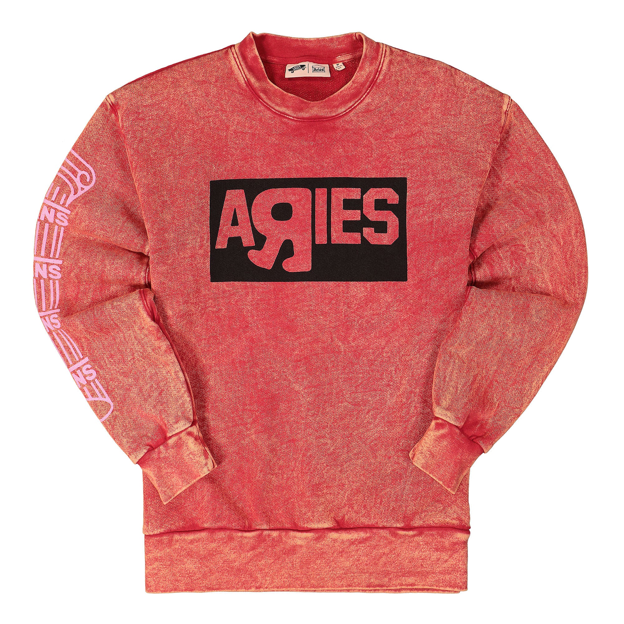 Vans Aries x Vans WM Vault Sweatshirt Red Sweatshirts VN0A5GYFYZU1 | Overkill