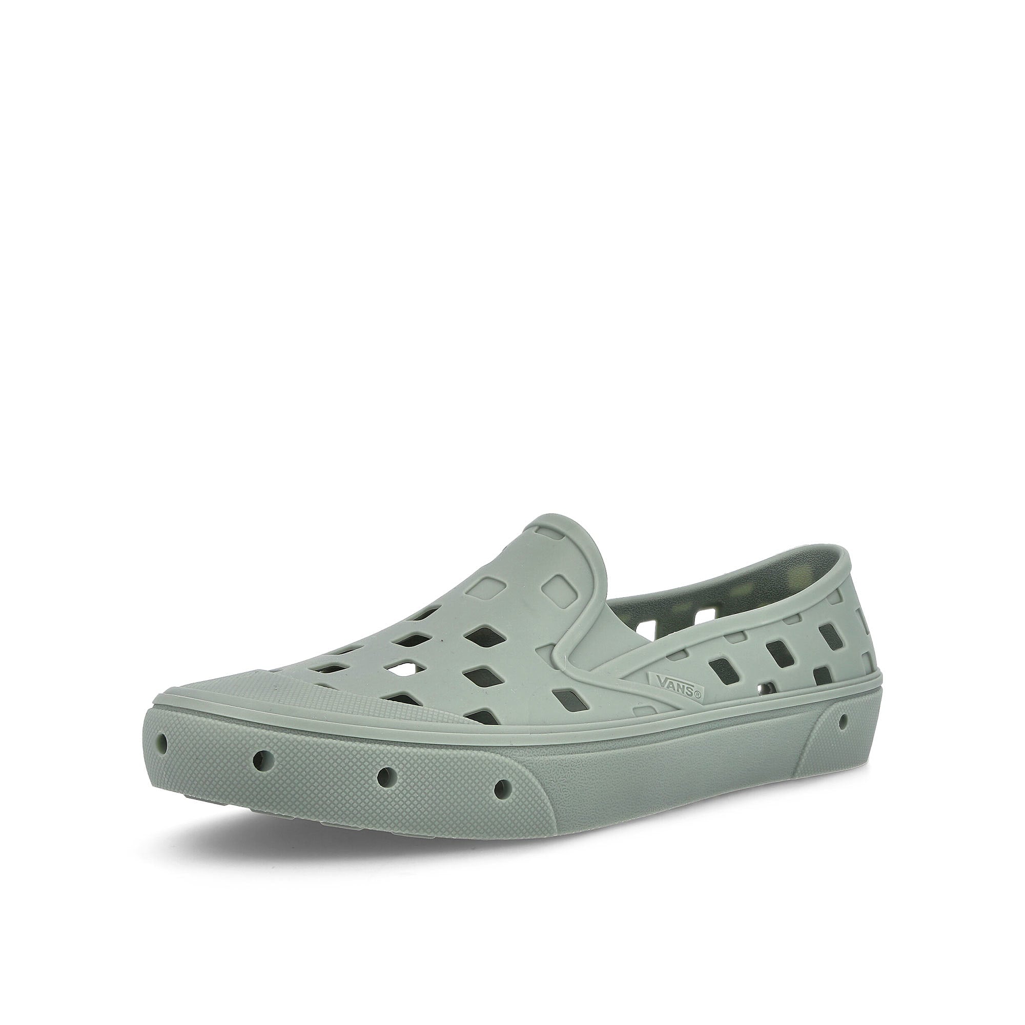 Vans slip-on trk Green Sneakers  Close Up | Overkill