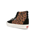 Vans og style 38 ns lx Leopard-Black-Marshmallow High Top Sneakers  Material | Overkill