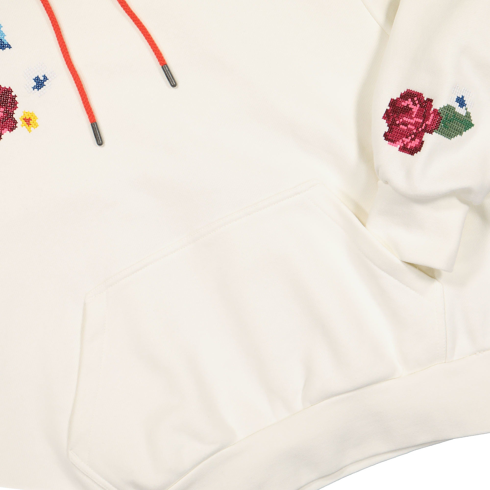 Vans Needlepoint Hoodie Marshmallow Hoodies Detailfoto | Overkill
