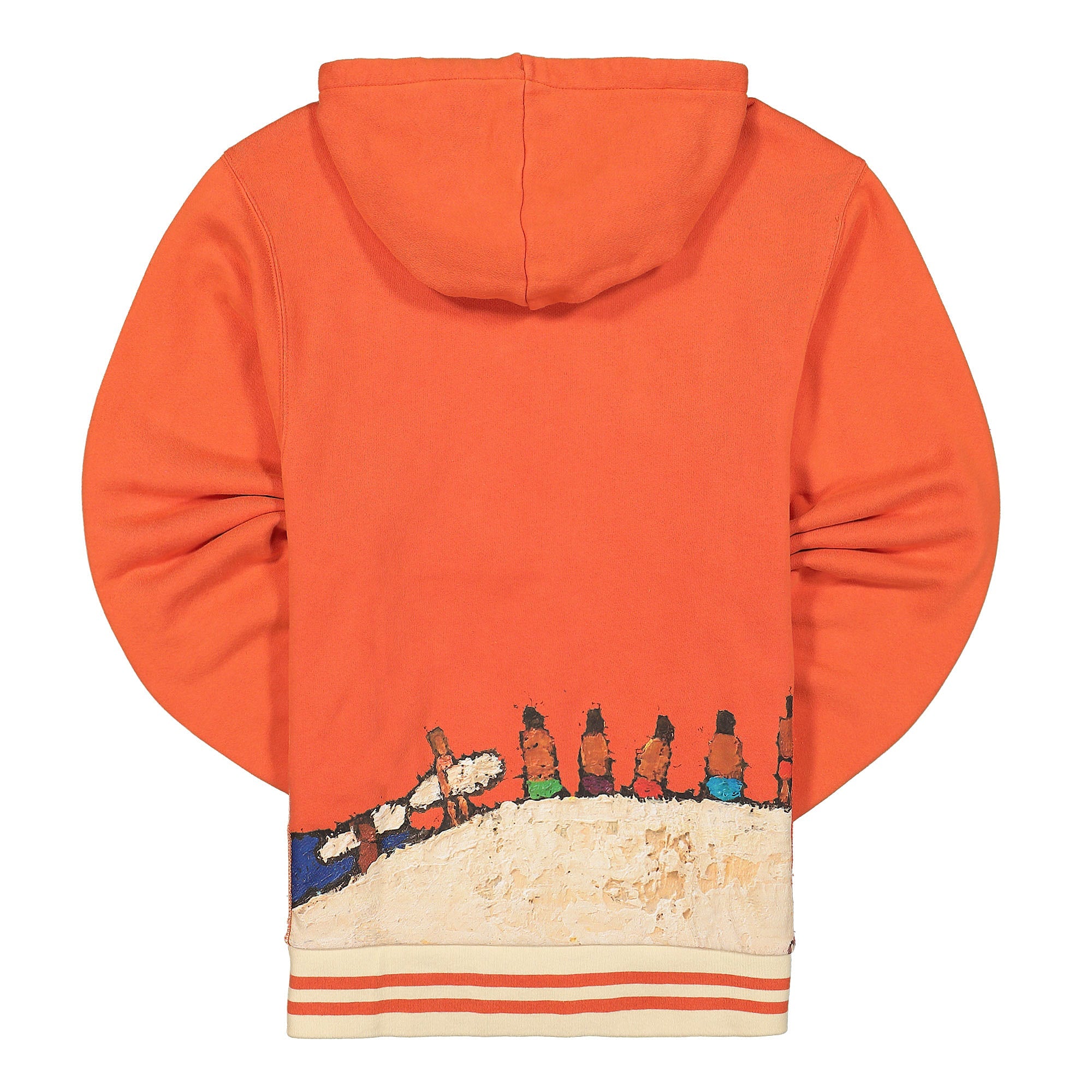 Vans Nigel Cabourn x Vans MN Vault Hoodie Jacket Red Clay Jackets Material | Overkill