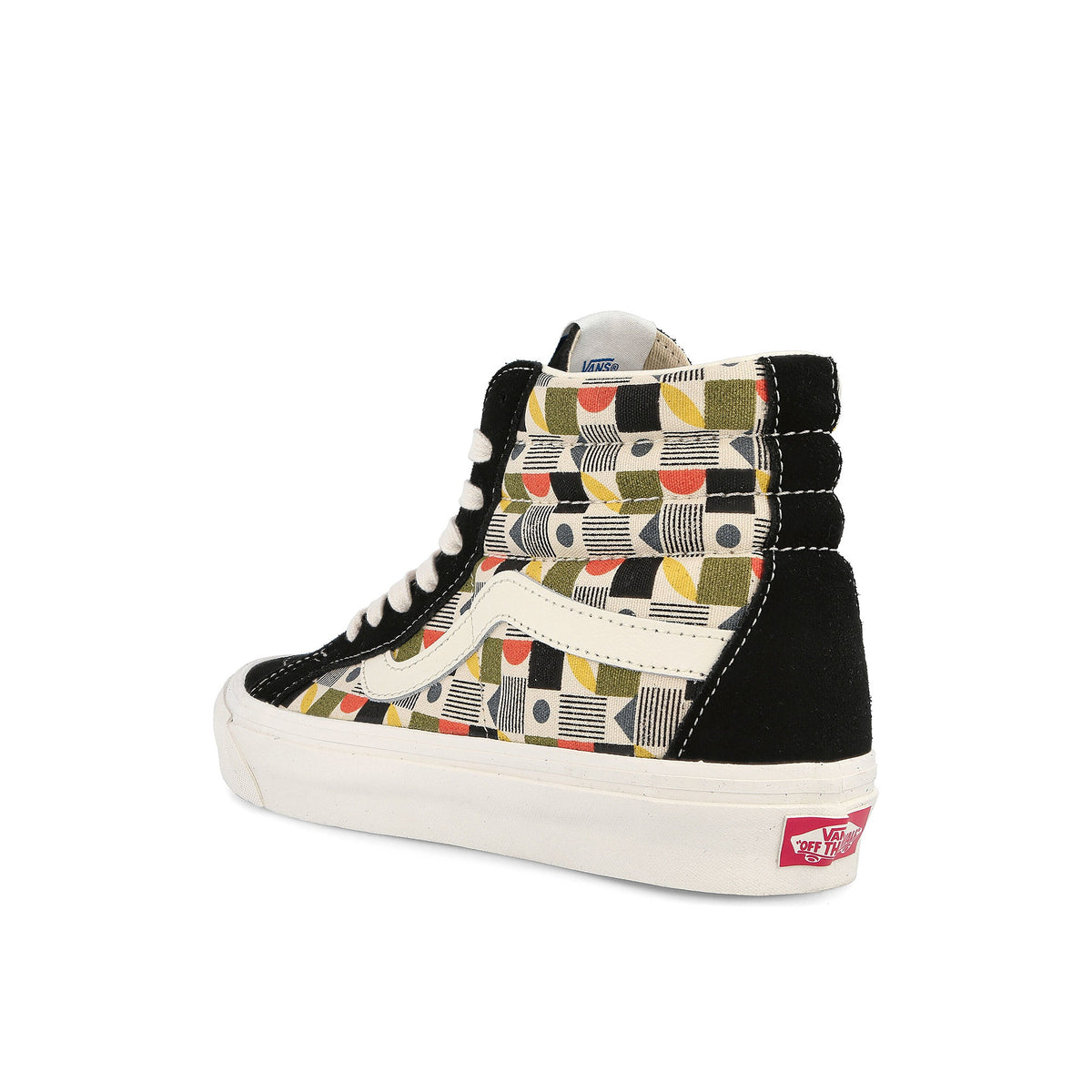 Vans sk8-hi 38 dx Vans Deckerboard / Black High Top Sneakers  Material | Overkill