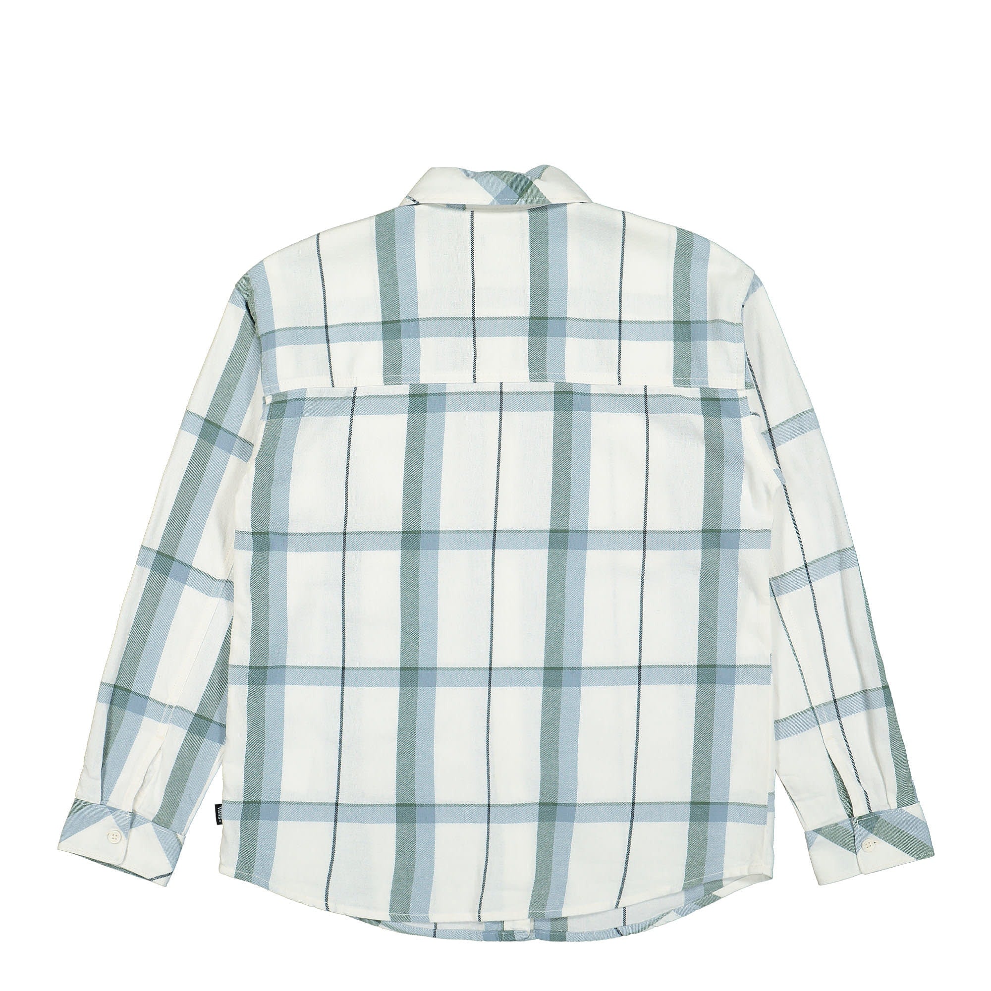 Vans Tori Plaid LS Top White Longsleeves Material | Overkill