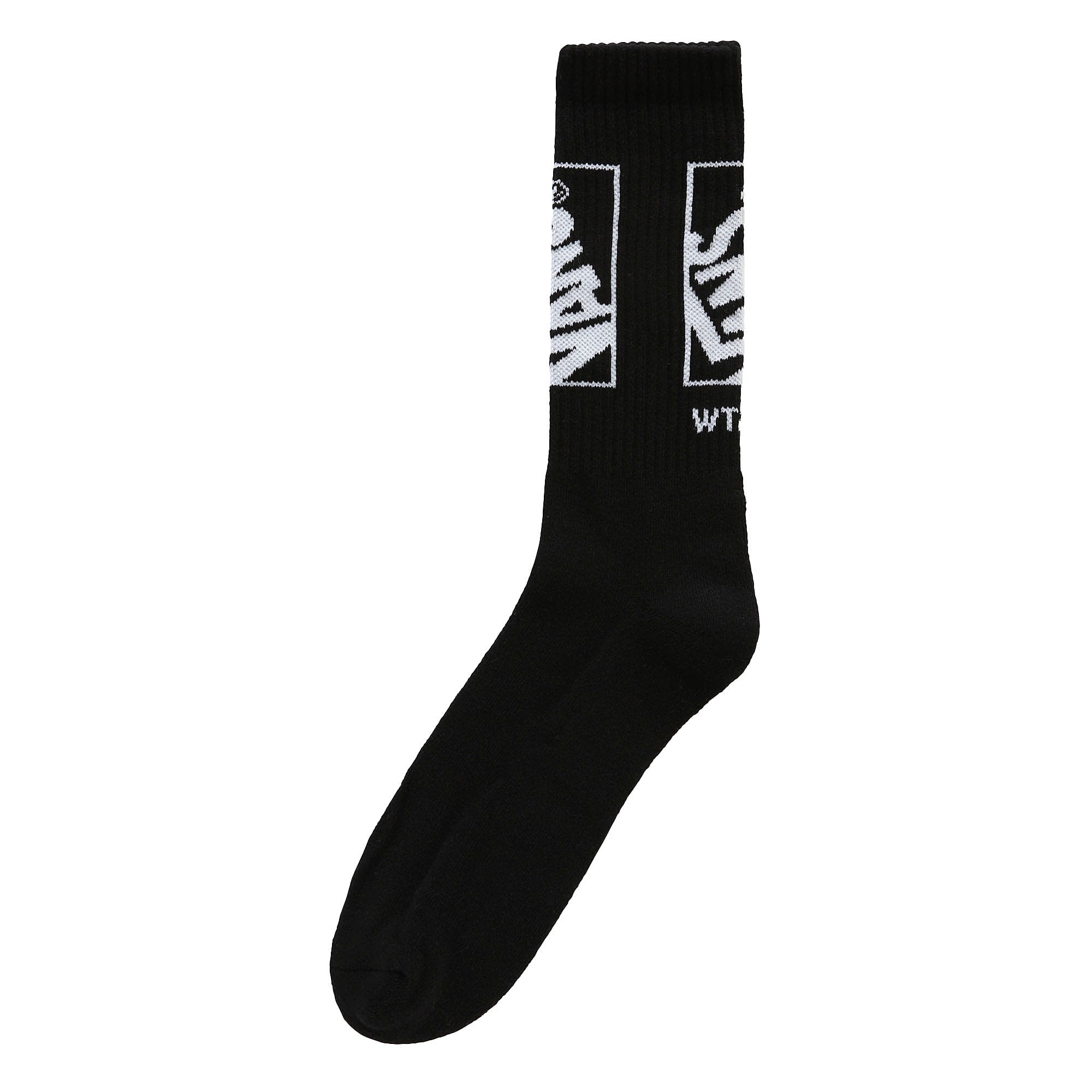 Vans WTAPS x Vans Crew Socks Black Socks VN0A7SPUBLK1 | Overkill