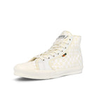 Vans OG Style 24 LX Beige-White High Top Sneakers  Close Up | Overkill