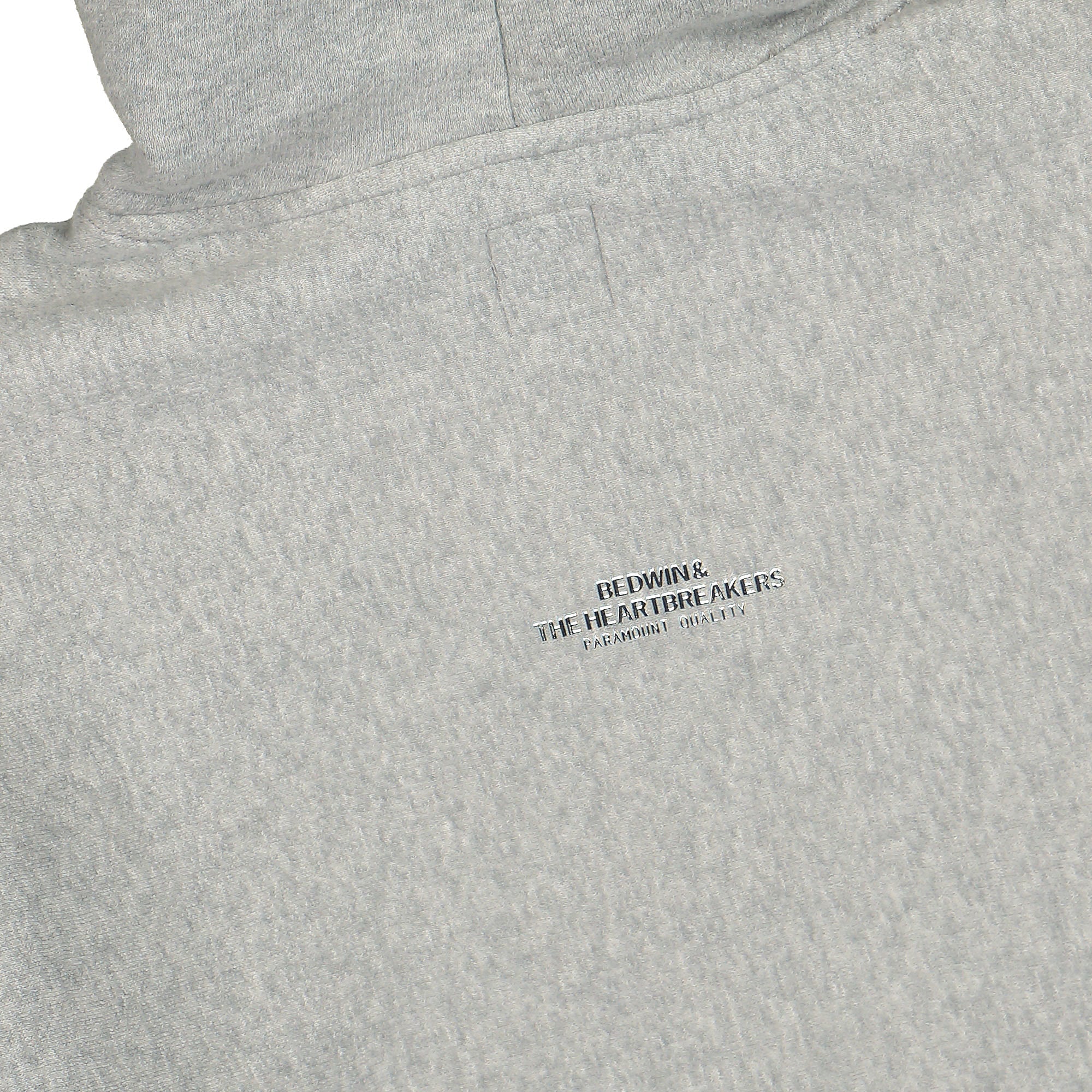 Vans Bedwin & The Heartbreakers x Vans Logo Cement Hoodie Grey Heather Hoodies Detail view 1 | Overkill