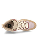 Veja wmns v-15 suede Multicolor - Peach Sneakers  Detailfoto | Overkill