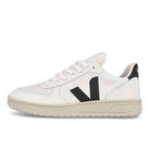 Veja v-10 leather Extra White / Black  VX020005B | Overkill
