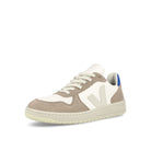 Veja wmns v-10 chromefree leather White / Beige Sneakers  Close Up | Overkill