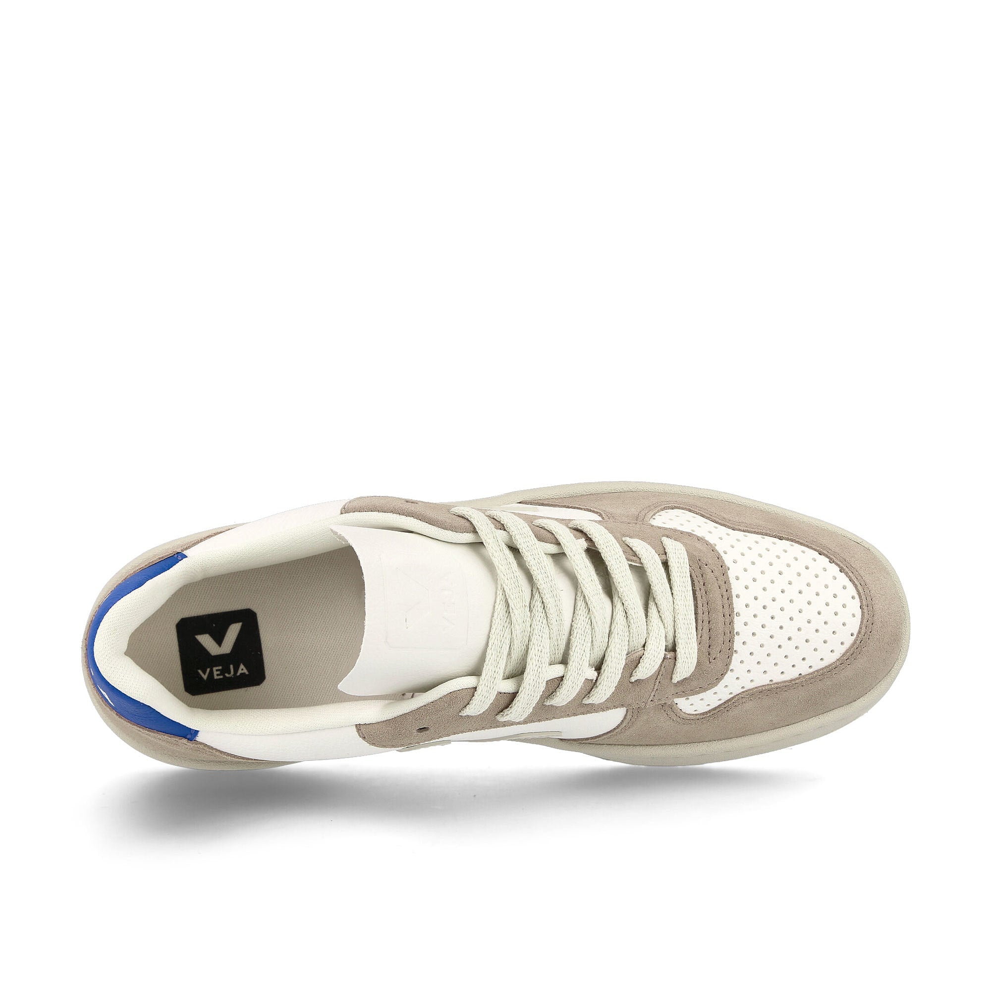 Veja wmns v-10 chromefree leather White / Beige Sneakers  Detailfoto | Overkill