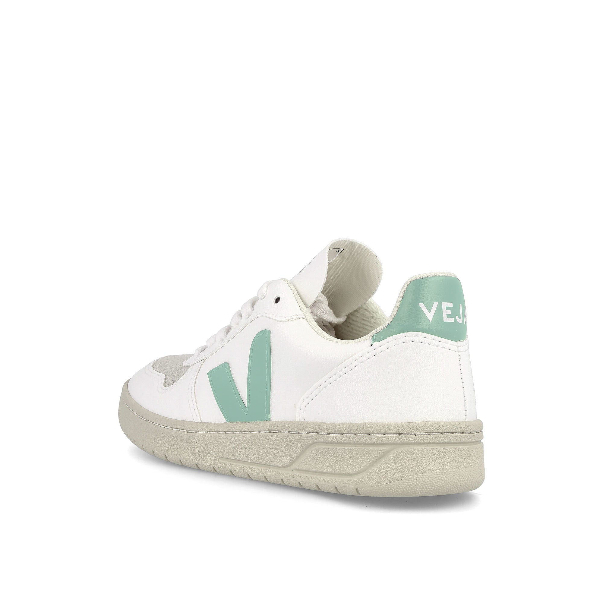 Veja wmns v-10 cwl White Matcha Sneakers  Material | Overkill
