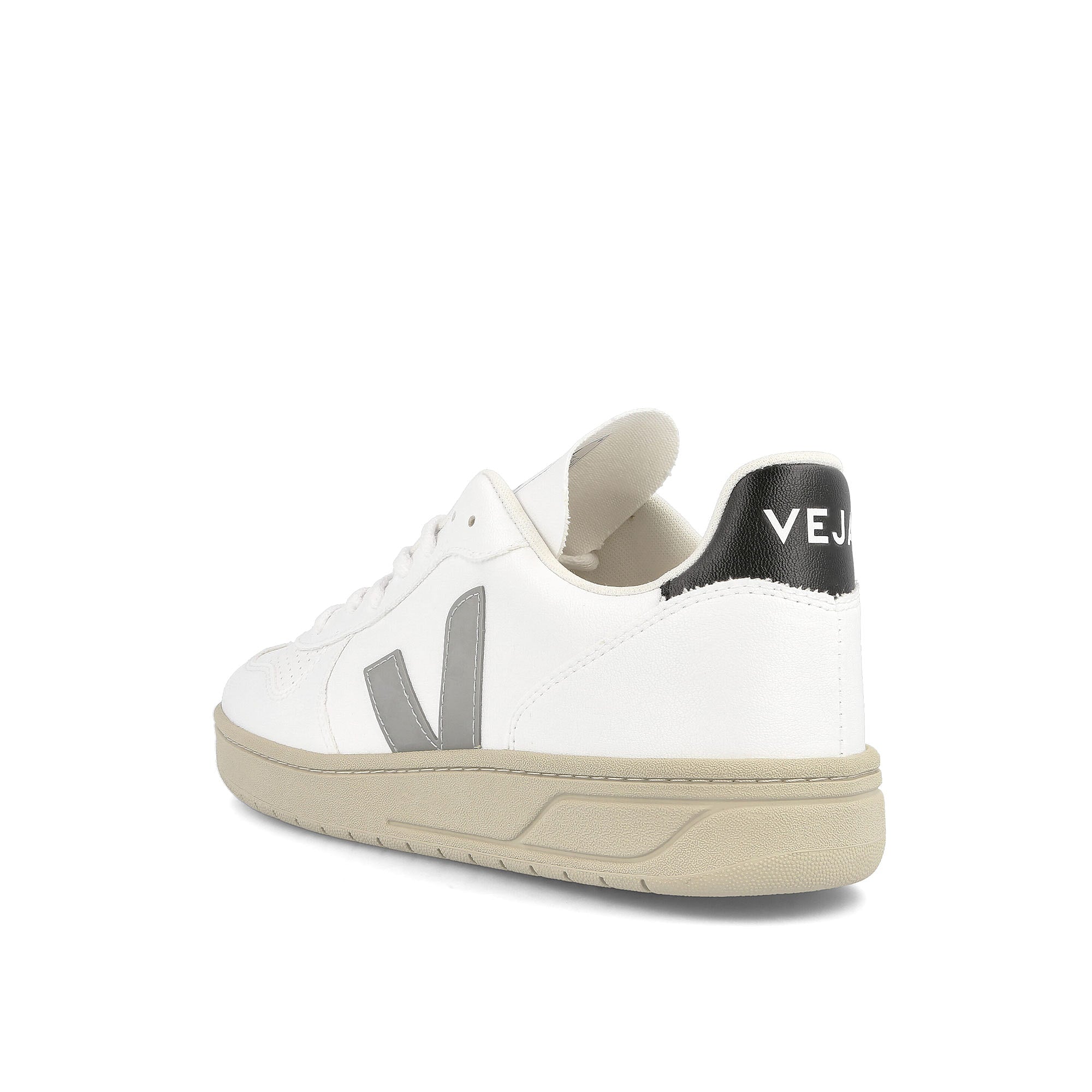 Veja wmns v-10 cwl White / Oxford Grey / Black  Close-up | Overkill