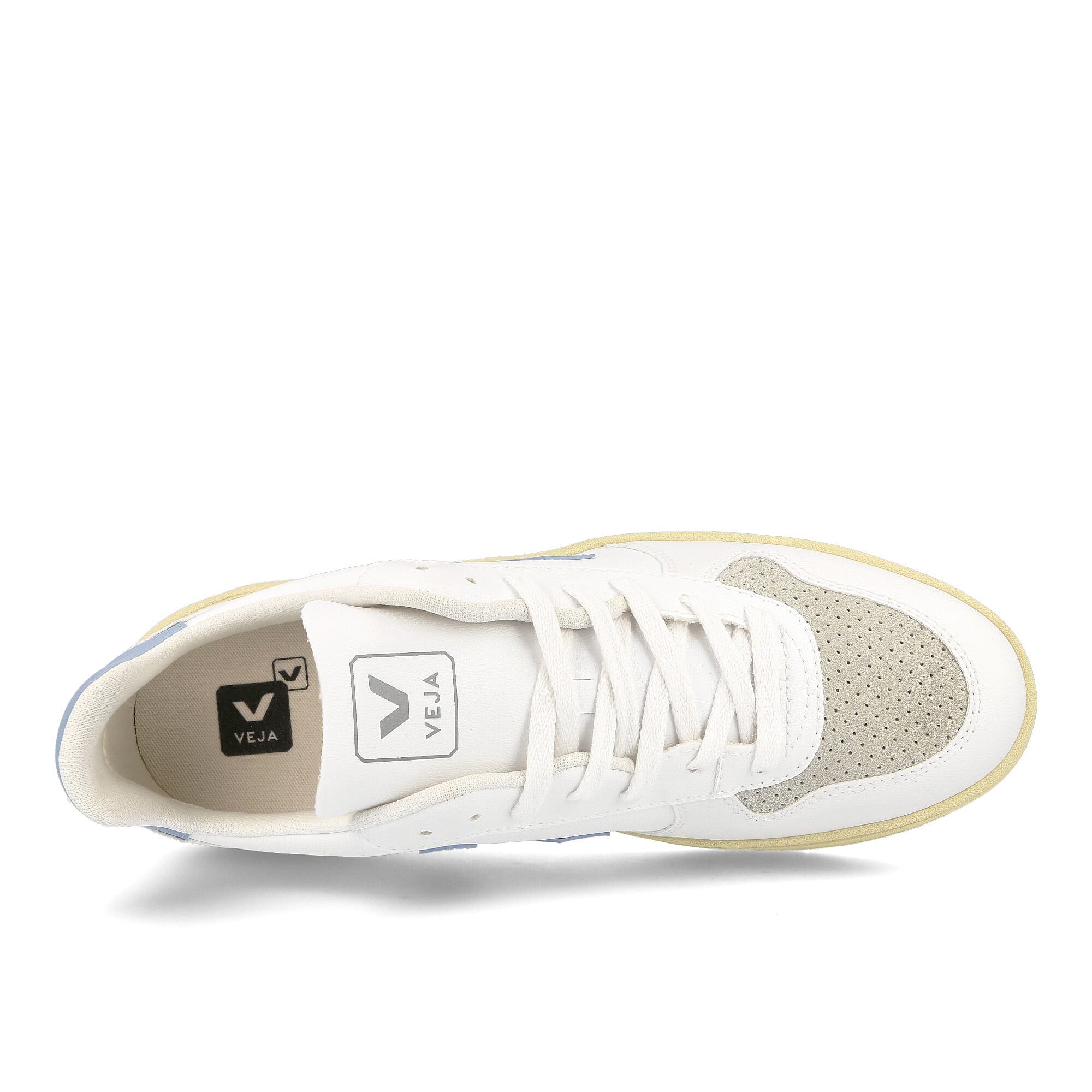 Veja v-10 cwl White / Steel / Butter  Detail view 1 | Overkill