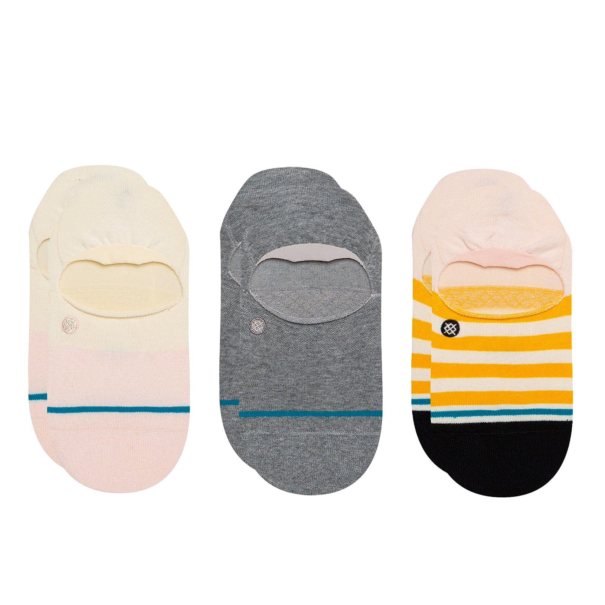 Stance Wmns Absolute 3 Pack Socks Pink Socks W145A22ABS-PNK | Overkill