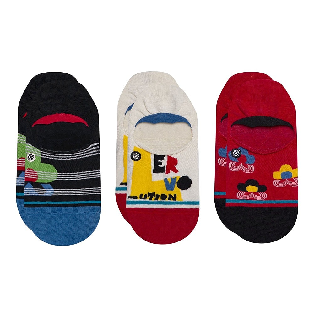 Stance Wmns Loverution 3 Pack Socks Multicolor Socks W145B20LOV-MUL | Overkill