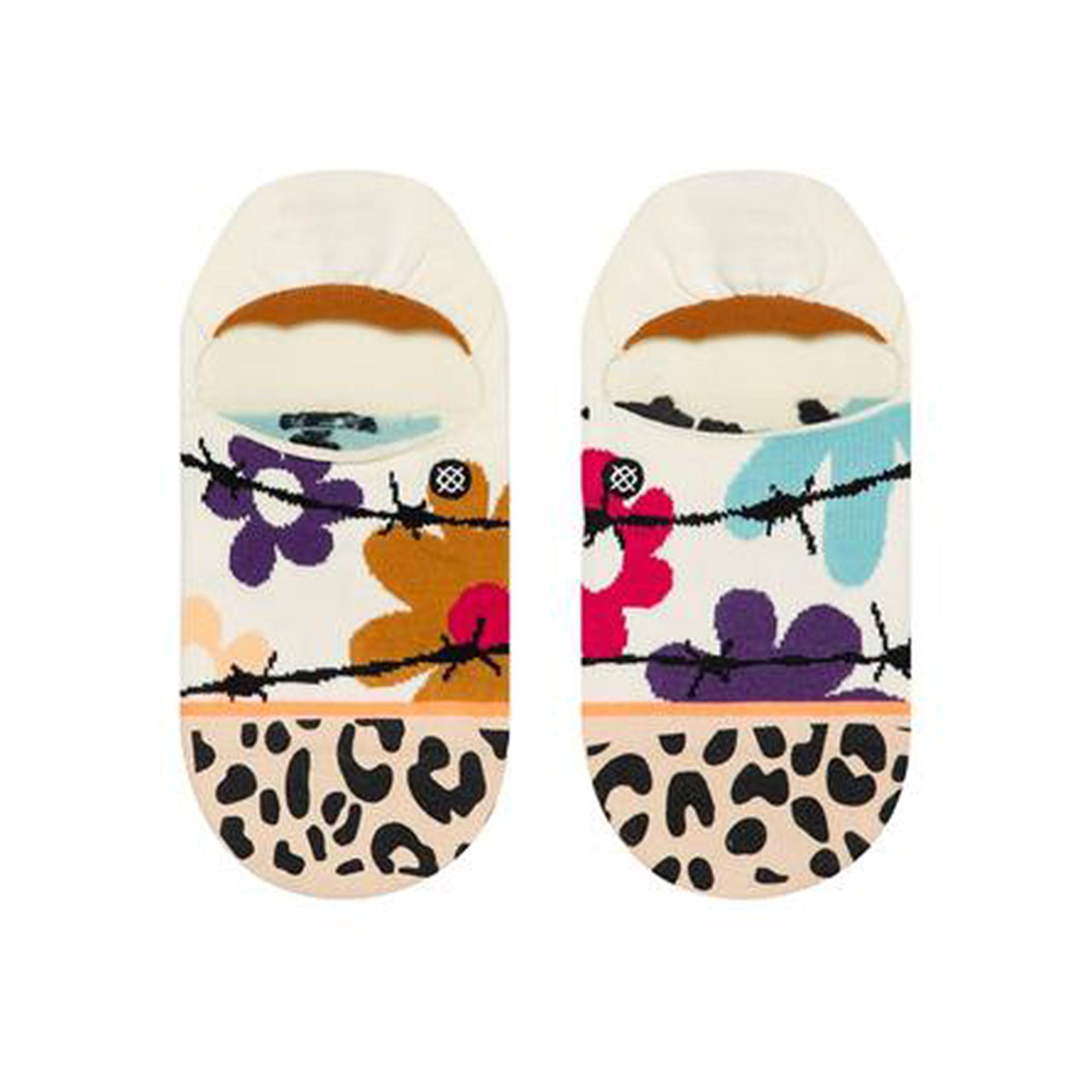 Stance Flower Power Invisible Socks Off White Socks Material | Overkill