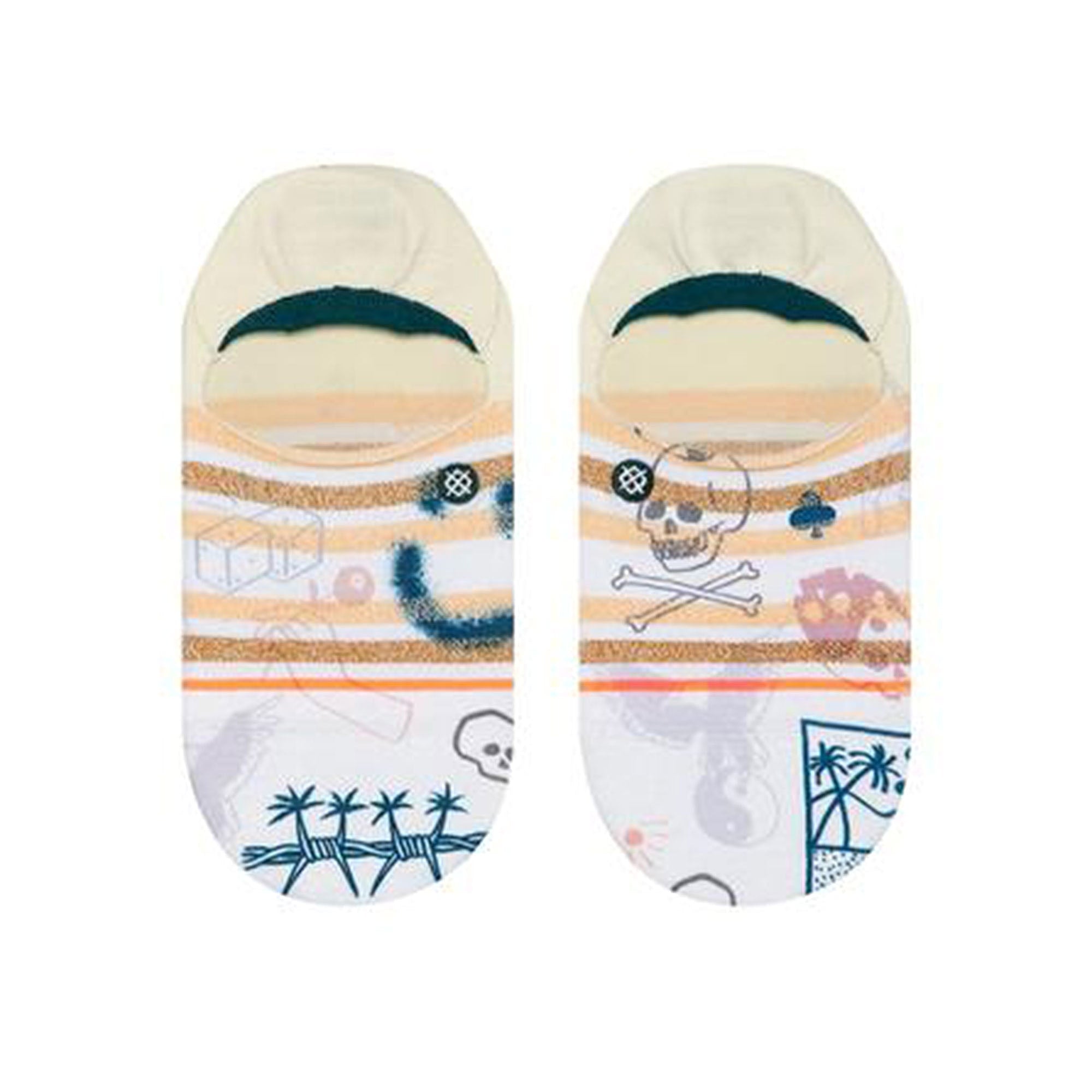 Stance Hippie Moshpit Socks Off White Socks Material | Overkill