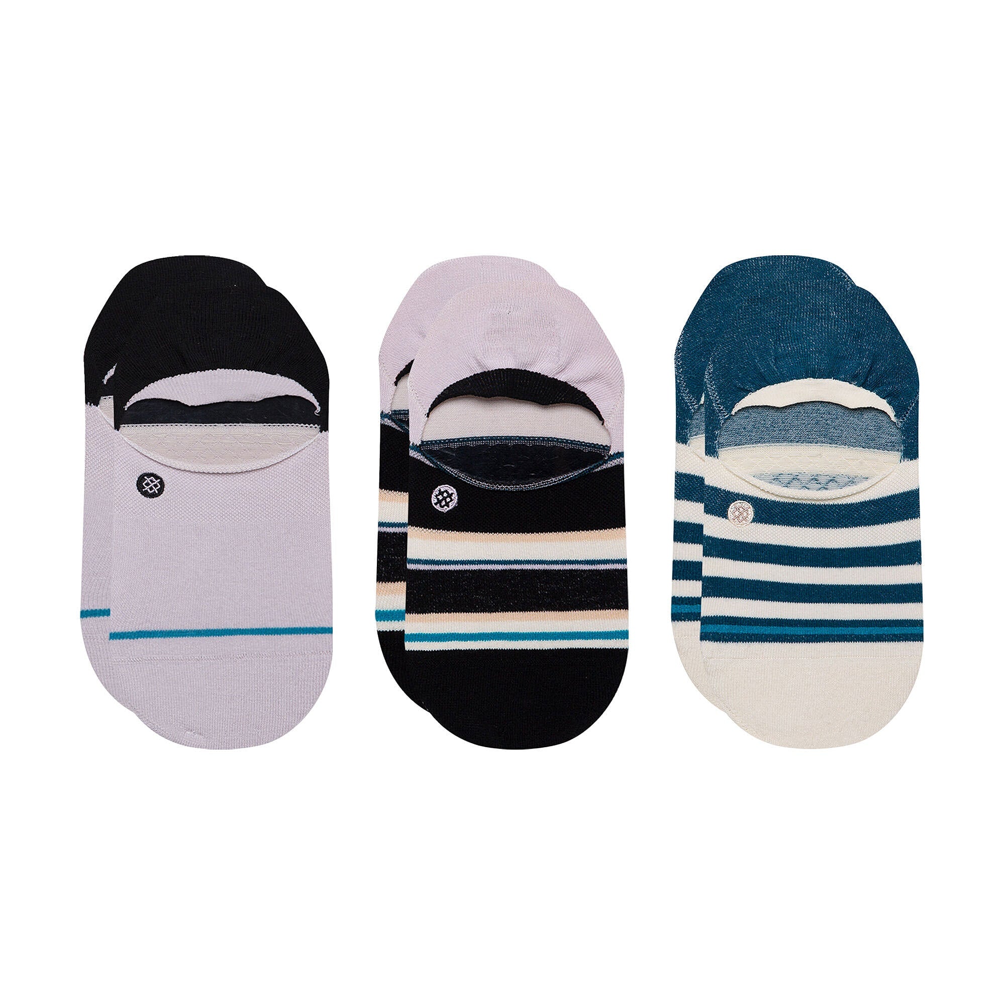 Stance Wmns Less Is More 3 Pack Socks Multi Socks W145D20LIM-MUL | Overkill