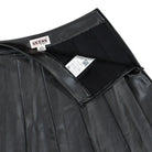 GUESS Originals Wmns Go Josi Pu Leather Skirt Jet Black Skirts Close-up | Overkill