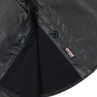 GUESS Originals Wmns Go Nicole PU Leather Shirt Jet Black Shirts Detail view 1 | Overkill