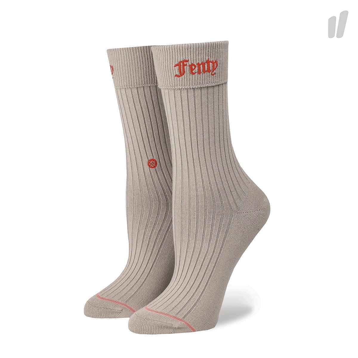 Stance Wmns Fenty Prep Socks Grey Socks W425D17FEN-GRY | Overkill