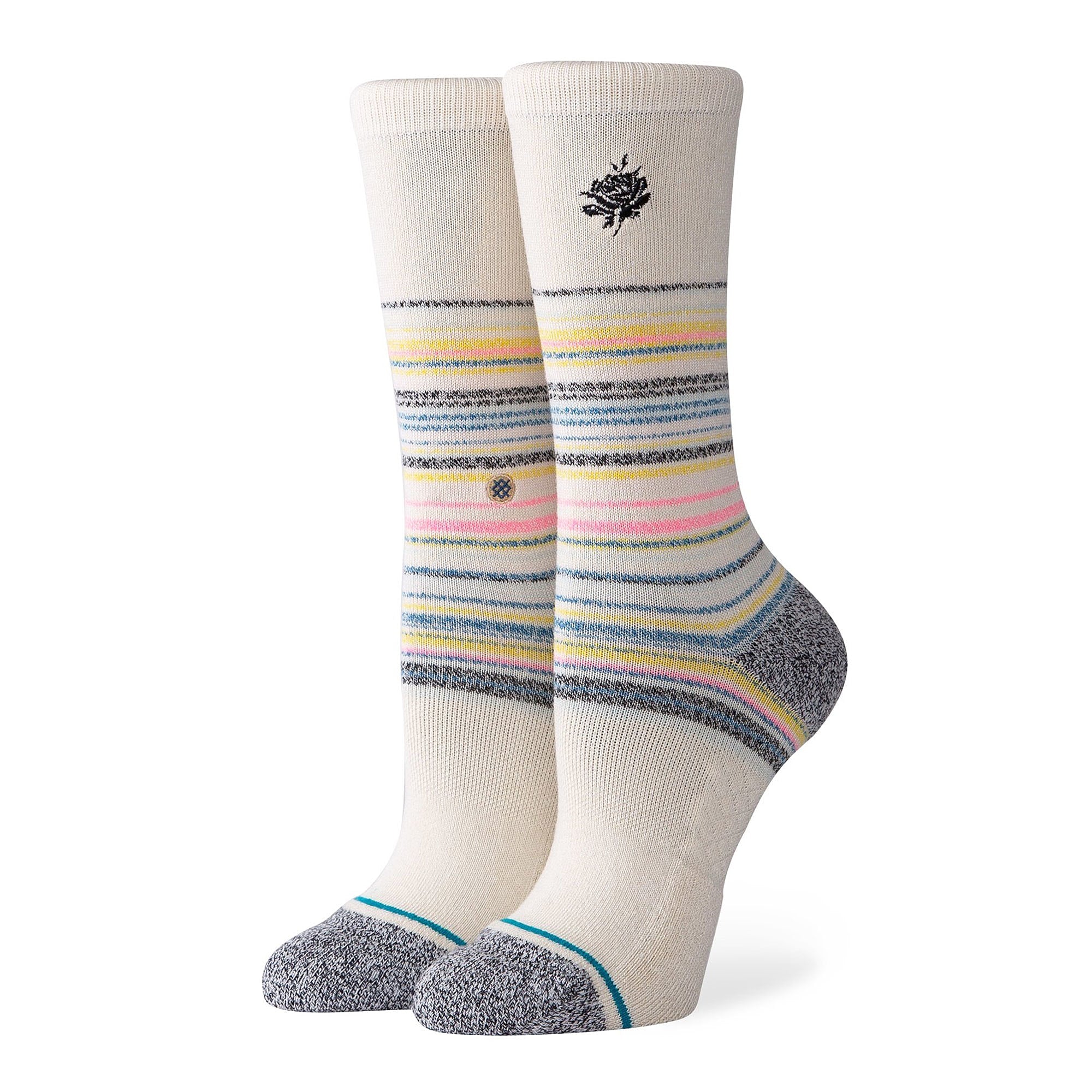 Stance Wmns Shannon Crew Socks Cream Socks W525A20SHA-CRM | Overkill