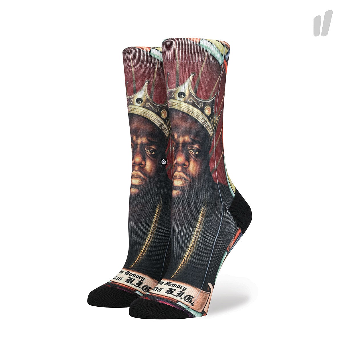 Stance Wmns Praise B.I.G. Socks Red Socks W525D17REB-RED | Overkill