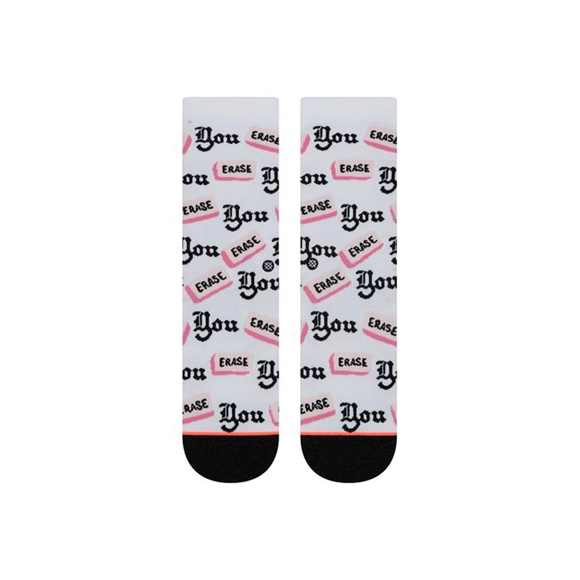 Stance Wmns Erase You Socks White Socks Material | Overkill