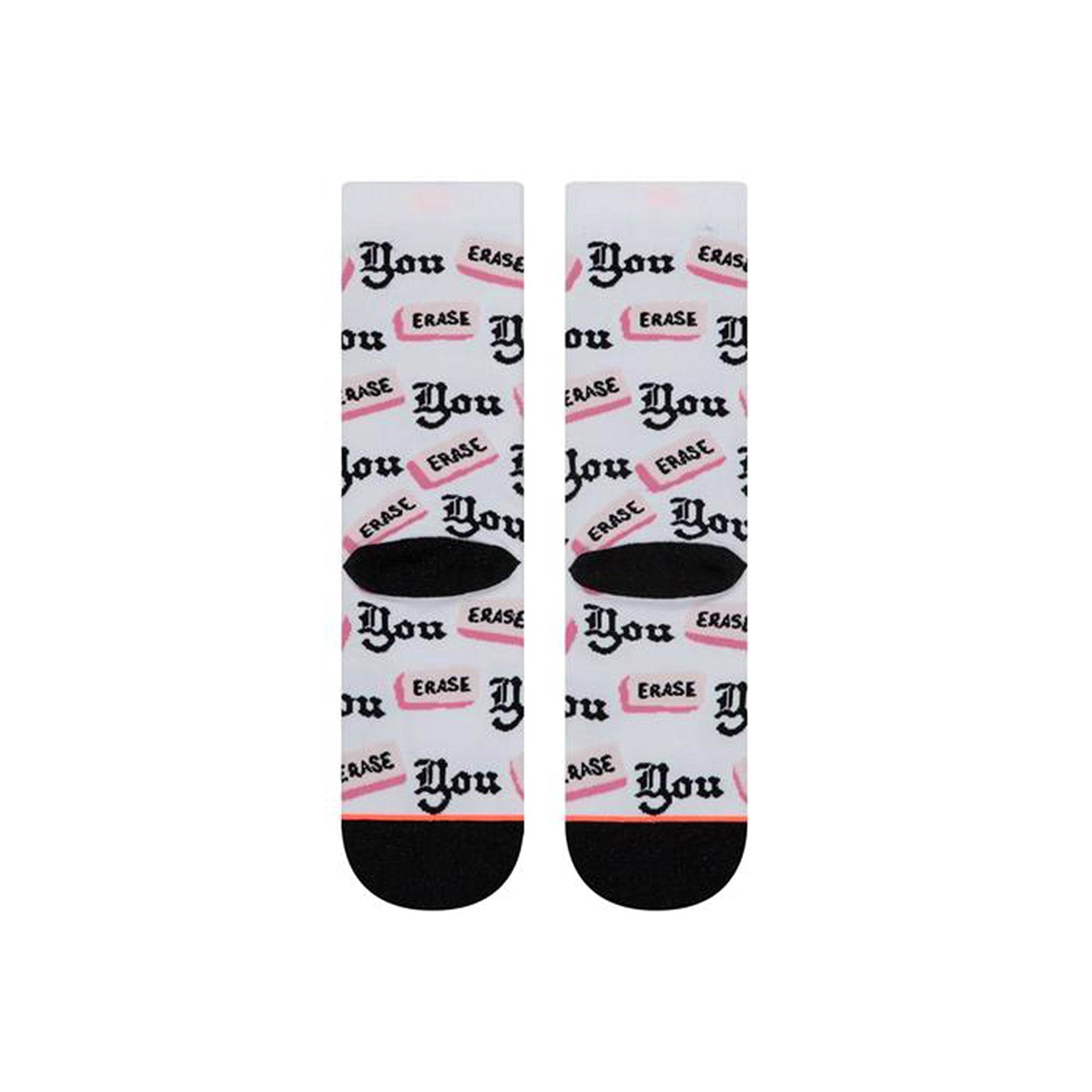 Stance Wmns Erase You Socks White Socks Close-up | Overkill