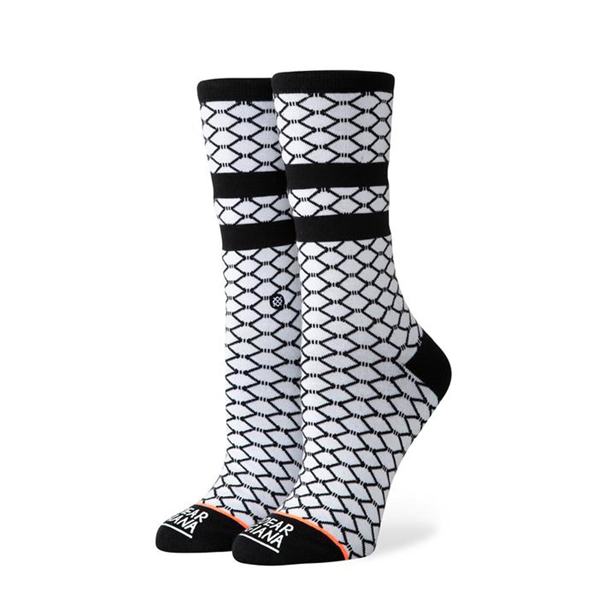 Stance Wmns Fish Tets Socks White Socks W545D19FIS-WHT | Overkill