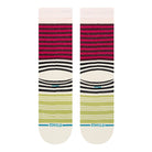 Stance Wmns Sunshine Stripe Crew Socke Magenta Socks Close-up | Overkill
