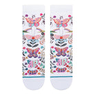 Stance Wmns The Garden Of Growth Socks White Socks Material | Overkill
