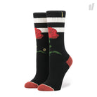 Stance Wmns The Rose Classic Crew Socks Black Socks W556A17THR-BLK | Overkill