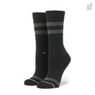 Stance Wmns Uncommon Classic Crew Socks Black Socks W556A17UCC-BLK | Overkill