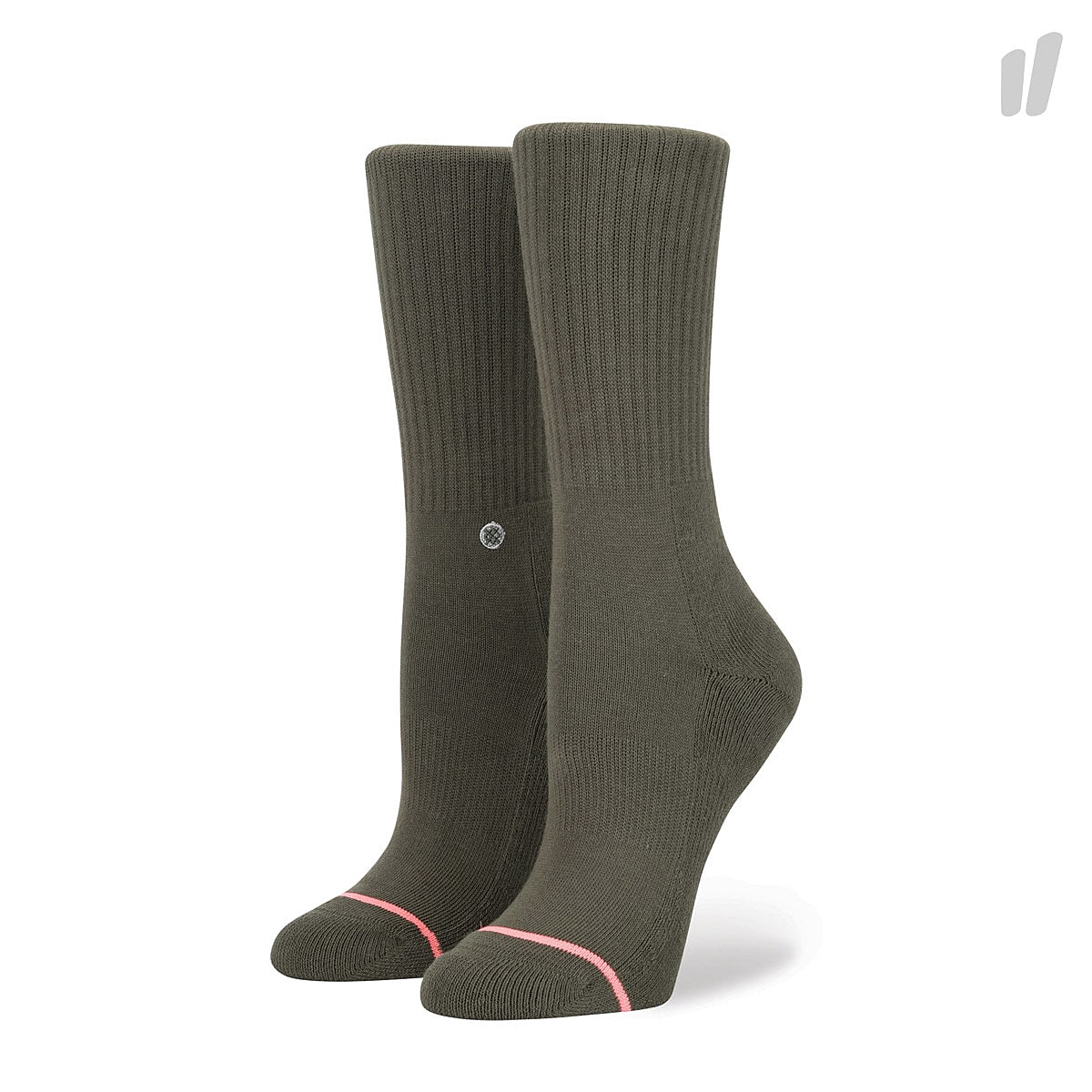 Stance Wmns Uncommon Classic Crew Socks Green Socks W556A17UCC-GRN | Overkill