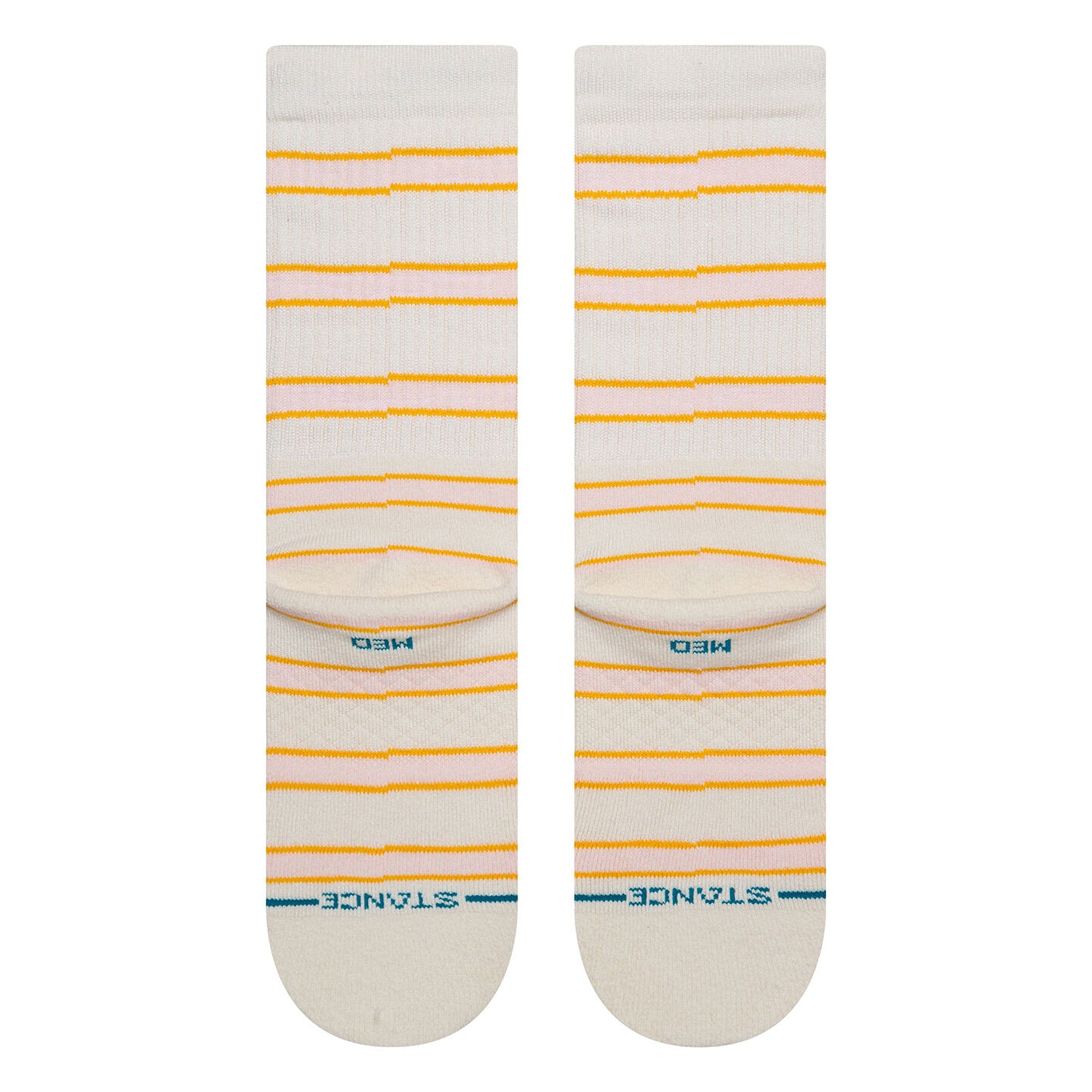 Stance Wmns Canny Crew Socks Off White Socks Close-up | Overkill
