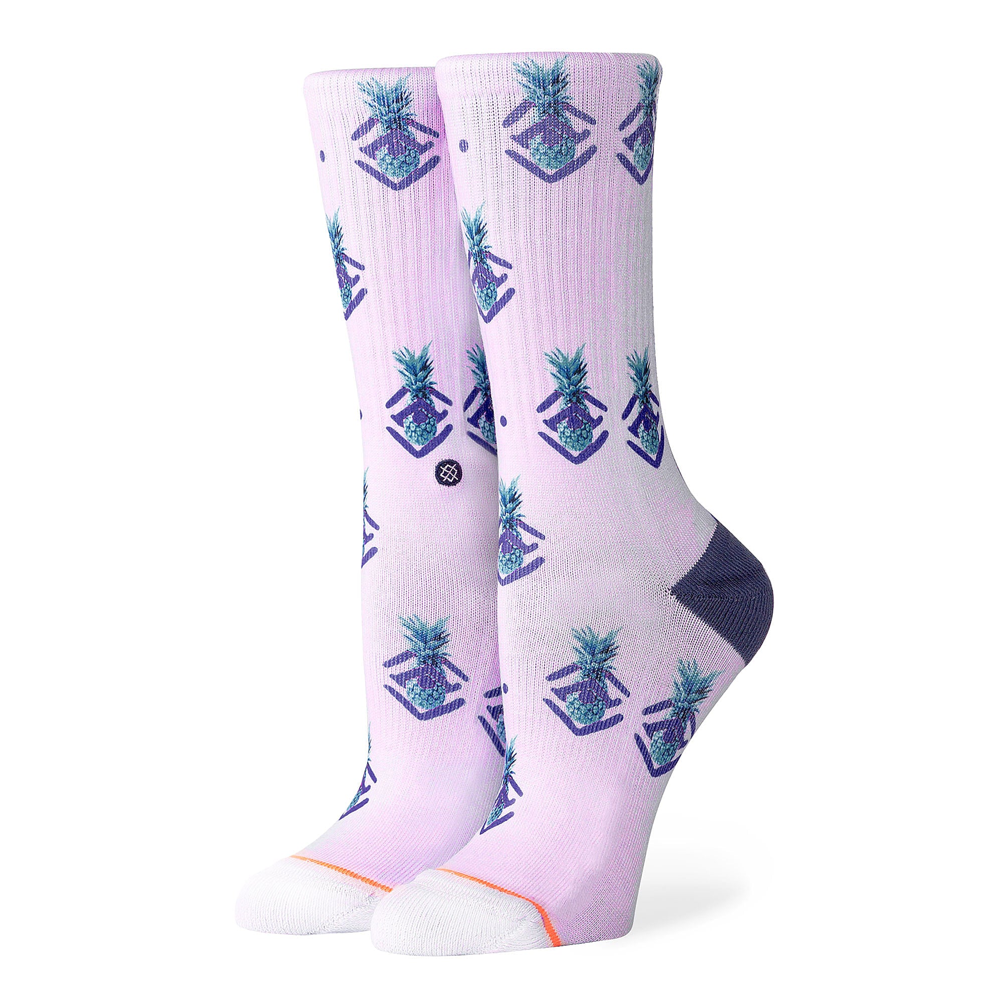 Stance Wmns Polka Pineapple Socks Lilac Ice Socks W556B16POL-LIL | Overkill