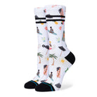 Stance Wmns Too Hot Crew Socks White Socks W556B21TOO-WHT | Overkill