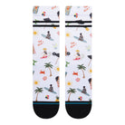 Stance Wmns Too Hot Crew Socks White Socks Material | Overkill