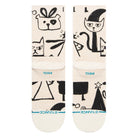 Stance Wmns Christmas Bazaar Socks Off White Socks Close-up | Overkill